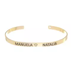 Bracelete Nome Banhado em Ouro 18k - comprar online