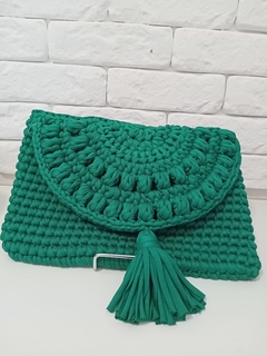 Bolsa Clutch Giovana Antonelli Verde - comprar online