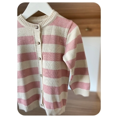 Cardigan tricot rosa - comprar online