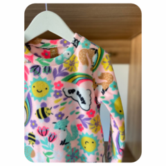 Pijama soft floresta rosa na internet