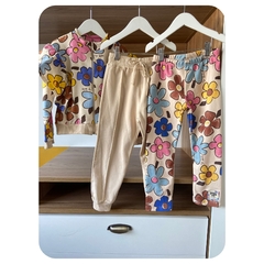 Conjunto jaqueta floral - comprar online