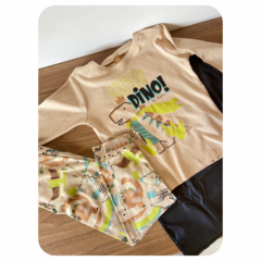 Pijama Dino com capa - comprar online