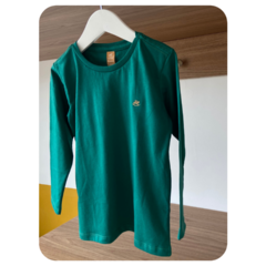 Camiseta verde escura - comprar online