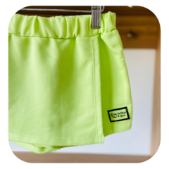 Short saia verde - comprar online