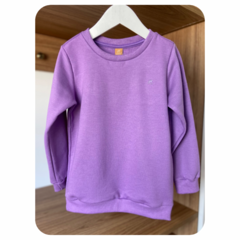 Moletom violeta - comprar online