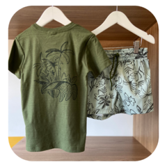 Conjunto folhas verde - comprar online