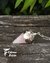 Péndulo cuarzo rosa con engarce de nudos celta de plata en internet