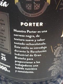 Cerveza Artesanal Wesley Brewery Porter en internet