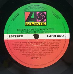Vinilo David Foster Sesiones De La Sinfonica Lp Argentina 88 - BAYIYO RECORDS