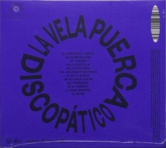 Cd La Vela Puerca - Discopatico 2022 Nuevo Bayiyo Records en internet