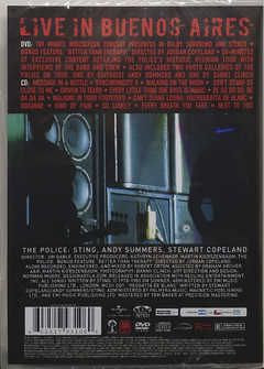 Dvd + Cd The Police Certifiable (live In Buenos Aires) Nuevo - comprar online