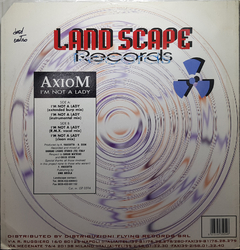 Vinilo Axiom Im Not A Lady Maxi Italia 1995 en internet