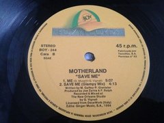 Vinilo Motherland Save Me Maxi España 1994 - BAYIYO RECORDS