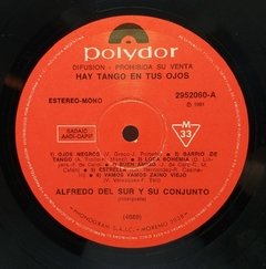 Vinilo Lp - Alfredo Del Sur - Hay Tango En Tus Ojos 1981 Arg - BAYIYO RECORDS