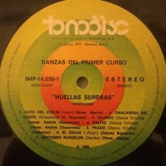 Vinilo Huellas Sureñas Danzas Del Primer Curso Lp Arg 1980 - BAYIYO RECORDS