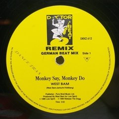 Vinilo Maxi - West Bam - Monkey Say, Monkey Do 1989 Uk - comprar online