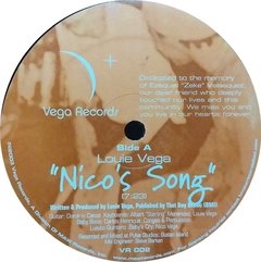 Vinilo Maxi - Louie Vega - Nico's Song 2003 Usa