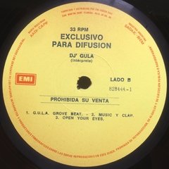 Vinilo Maxi - Dj Gula - Dj Gula Vol .1 1993 Argentina - tienda online