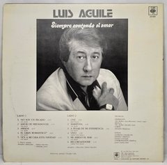 Vinilo Lp - Luis Aguile - Siempre Cantando Al Amor 1985 Arg - comprar online