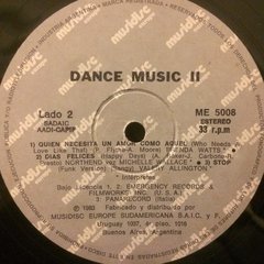 Vinilos Dance Music Ii Compilado Argentina 1983 - BAYIYO RECORDS