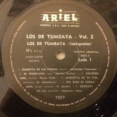 Vinilo Los De Tumbaya Vol. 2 Lp Argentina 1976 en internet