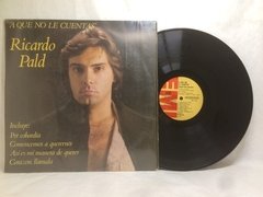 Vinilo Lp - Ricardo Pald - A Que No Le Cuentas 1980 Arg en internet