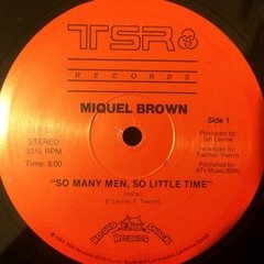 Vinilo Miquel Brown So Many Men - So Little Time Maxi Usa 83 en internet
