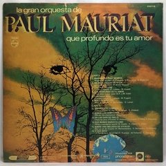 Vinilo Paul Mauriat Que Profundo Es Tu Amor Lp 1978 Argentin - comprar online