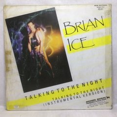 Vinilo Brian Ice Talking To The Night Maxi Aleman 1985 7p - comprar online
