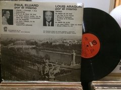 Vinilo Paul Eluard - Louis Aragon Por El Mismo Lp - tienda online
