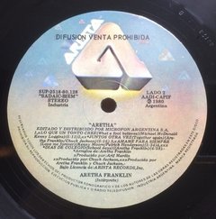 Vinilo Lp Aretha Franklin Aretha 1980 Arg Promo Impecable - BAYIYO RECORDS