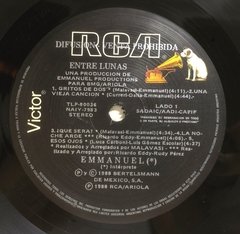 Vinilo Lp - Emmanuel - Entre Lunas 1988 Argentina - BAYIYO RECORDS