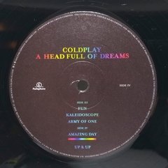 Vinilo Lp - Coldplay - A Head Full Of Dreams - Doble 2015 - tienda online