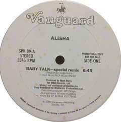 Vinilo Alisha Baby Talk Maxi Usa 1985 Promo