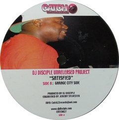 Vinilo Maxi - Dj Disciple Unreleased Project - Satisfied
