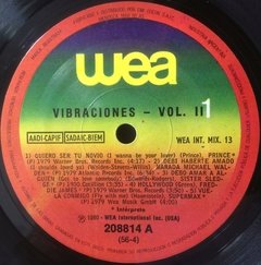 Vinilo Compilado Varios Artistas Vibraciones Vol 2 1990 Arg - BAYIYO RECORDS