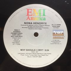 Vinilo Maxi - Nona Hendryx - Why Should I Cry? 1987 Usa - tienda online