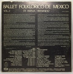 Vinilo Amalia Hernandez Ballet Folklorico De Mexico Vol. 2 - comprar online