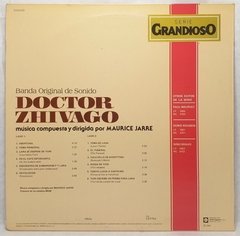 Vinilo Banda Original De Sonido Doctor Zhivago 1980 Arg - comprar online