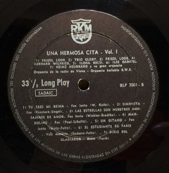 Vinilo Orquesta De La Radio De Viena Una Hermosa Cita Vol. 1 - tienda online