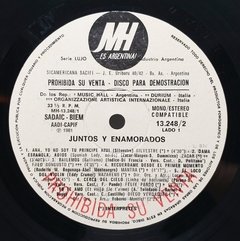 Vinilo Compilado Varios - Juntos Y Enamorados 1981 Argentina - BAYIYO RECORDS