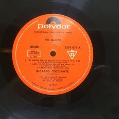 Vinilo Lp - Ricardo Cocciante - Yo Canto 1980 Argentina - BAYIYO RECORDS