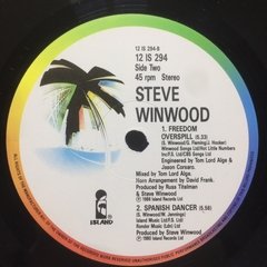 Vinilo Steve Winwood Freedom Overspill Maxi Ingles 1986 - BAYIYO RECORDS