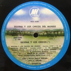 Vinilo Silvina Y Los Chicos Del Mundo Lp Infantil Argentina - BAYIYO RECORDS