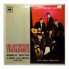 Vinilo Los Autenticos Trovadores Lp Argentina 1965