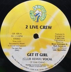Vinilo Maxi - 2 Live Crew - Get It Girl 1987 Usa en internet