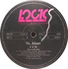 Vinilo Maxi - Dr Alban - U & Mi 1991 Aleman - tienda online