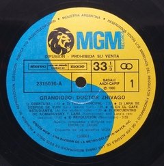 Vinilo Banda Original De Sonido Doctor Zhivago 1980 Arg - BAYIYO RECORDS
