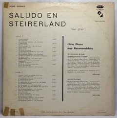 Vinilo Trio De Jodler Kindberg Saludo En Steirerland Lp - comprar online