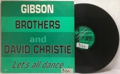 Vinilo Maxi Gibson Brothers & David Christie Let's All Dance - comprar online